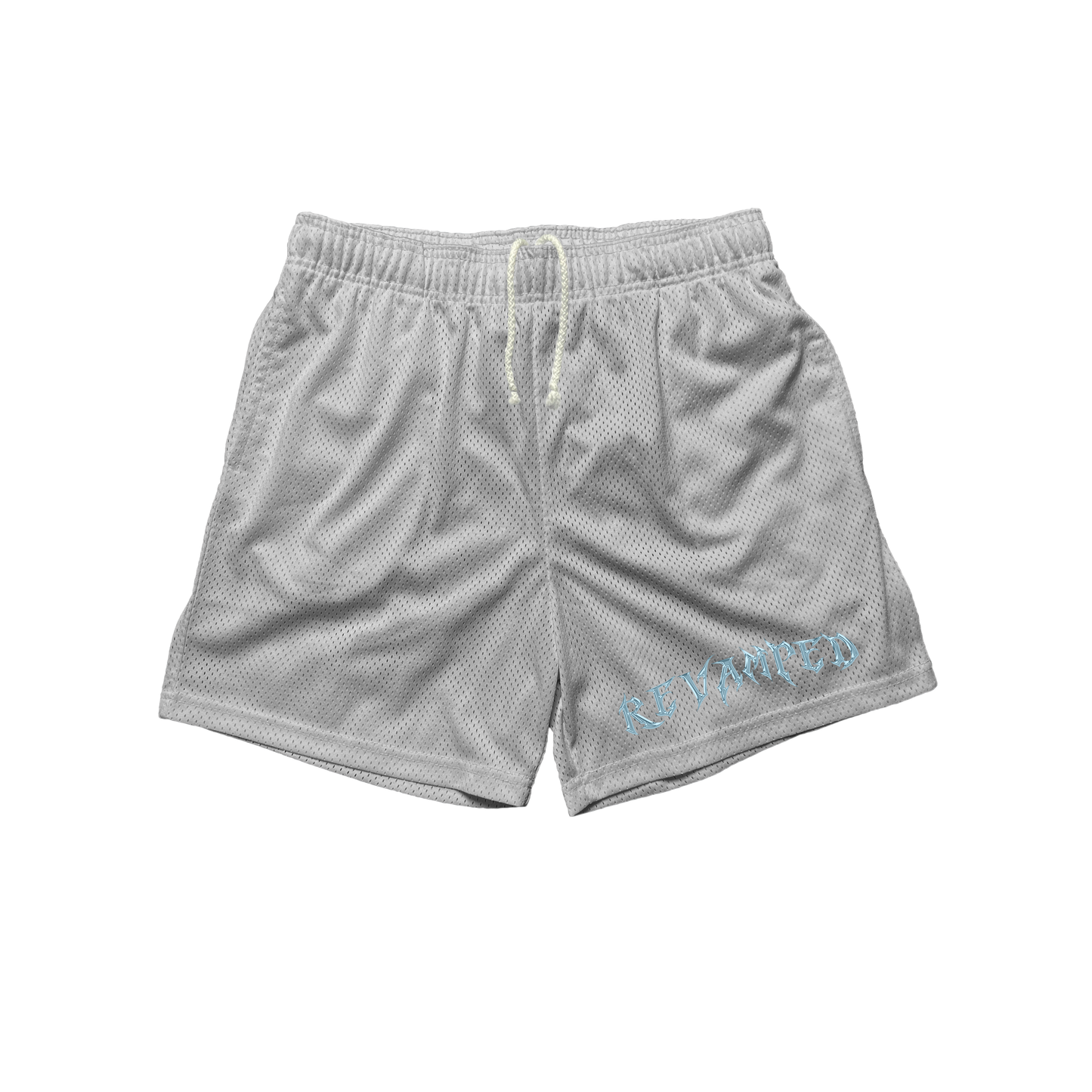 Grey Chrome Shorts