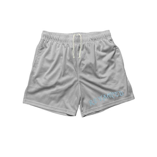 Grey Chrome Shorts